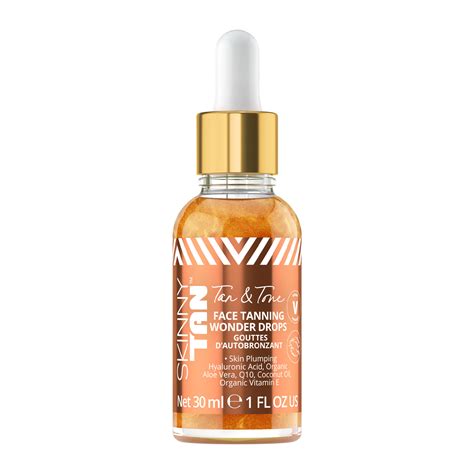 skinny tan face serum.